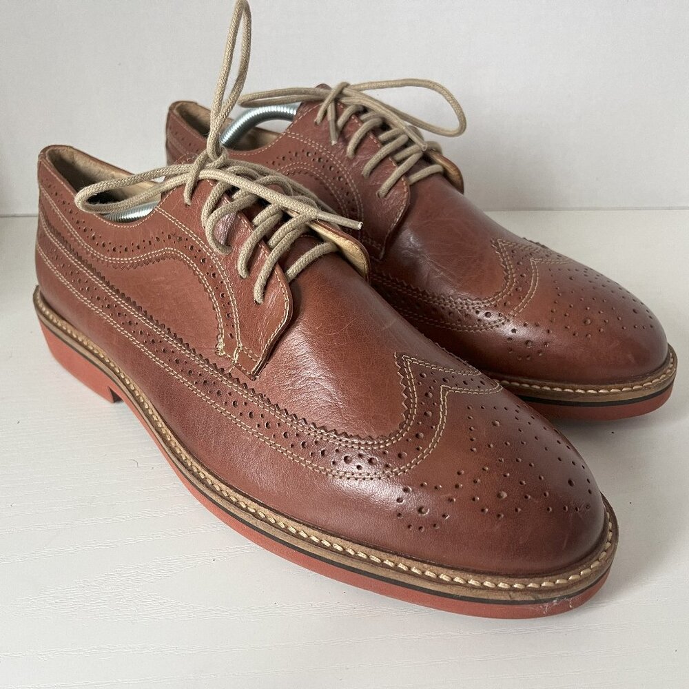 1901 Nordstrom Kyle Brown Leather Brogues – Size 9